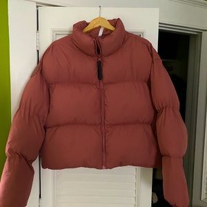 Fabletics Wanderer Coat Mauve Pink